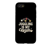 Juggling is My Cardio Fun Motivation Acrobatique Jongleur Coque pour iPhone SE (2020) / 7/8