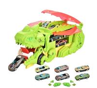 Juguete De Camión De Transporte De Dinosauos, Juguete De Transporte De Dinosauos | Juguete De Coche De Ingeniería De Transporte | Coche Transportador De Transporte Que Come Juguetes Con 6 Vehículos