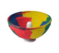 Juguete de Rebote con Tazón - Pelota Saltarina de Goma de Alto Rebote, Diseño Giratorio Camuflado | Juguete Divertido para Niños, Adolescentes y Adultos, Juego Deportivo Creativo para Exterior, Patio,