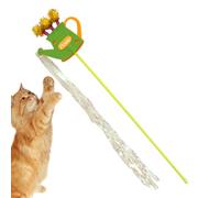 Juguete De Varita Gato - Varitad Gatos | Varitas Gatoss Gatito Interior | El Riego Interactivo Puede Dar A Los Suministros Mascotas | Un Juego Plumas Colorido Para Gatitos Y Ejercici
