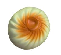 Juguete Para Apretar De Moño Suave De PU: Aumento Lento, Del Estrés Húmedo, Forma De Alimento, Bola Sensorial Para Inquietos | Postre Realista Lindo Para Adultos, Hombres, Mujeres, Niños, Ofici