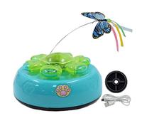 Juguete Para Gatos Avec Forme De Mariposa - Juguete Para Gatos En Movimiento Avec Mariposas Revoloteando | Sensor Intelligent Para Evitar Obstáculos | Teaser Para Gatos, Juguetes Gatos Recargables