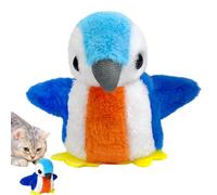 Juguete Para Gatos Avec Forme De Pájaro Que Aletea - Juguete Eléctrico Automático De Peluche Avec Forme De Pájaro Que Canta | Juguetes Realistas Para Gatos Para Usage Doméstico En Interiores, Atrae La