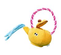 Juguete para Perros Con Mango De Cuerda, Juguetes De Peluche para Perros, Juguete Colorido para Lanzar Mordidas, Juguetes Lindos Del Perro De La Felpa, Juguete Interactivo Del Animal Doméstico De La