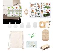 Juguetes De La Naturaleza - Microscopio Educativo Para Plantas, Kit De Exploración Al Aire Libre, Para Estudiantes Adolescentes, Escuela, Cumpleaños, Camping, Jardín Exterior, Patio Trasero