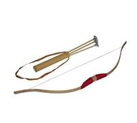Juguetutto Grand arc Flèches Pointe ventouse Rouge Jouet en bois