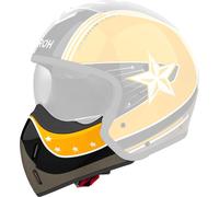 Jugulaire Casque Airoh J 110 Command Noir Jaune Brillant
