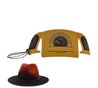 Jugulaire Chapeau Cowboy - Cordon de Serrage Réglable pour Équitation, Crochet Porte-Clés Amovible, Longueur 65cm + Fermoir Coulissant, Tressage en Paracorde - pour Voyage et Usage Extérieur