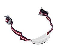 Jugulaire de casque de sécurité, installation facile, élingue de casque de sécurité confortable et durable, blanc pratique pour le centre d'usinage de sécurité