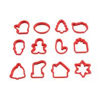 Juguta 12 Outils de Pâte À Modeler, Accessoires en Pâte à Modeler, Ensemble Outils Moulages Modelage, Coffret de Pâte à Modeler pour Enfants, Outils de Pâte À Modeler,Cadeau de Noël, Modèle de Noël