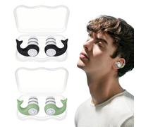 JUGUTA 2 Paires De Bouchon Oreille Piscine, Bouchon Oreille Enfant, En Silicone Souple, Bouchons D'Oreilles De Natation, Bouchons D'Oreille Pour Enfants, Pour Le Surf Et Autres Sports Nautiques