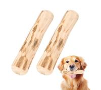 Juguta 2 Pièces Jouet à mâcher pour chiot - Bois de café pour chiots - Jouet à mâcher naturel contre l'ennui - Taille XS (14 cm Φ1.8-2cm)