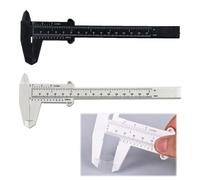 JUGUTA 2 Pièces Pied A Coulisse Numerique, 150 Mm Pieds À Coulisse En Plastique - Analogique Précision Petit Pour La Maison, Le Bureau, Les Étudiants - Mesure Des Bijoux