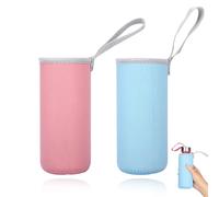 Juguta 2 Pièces sac isotherme bouteille, Porte gourde, Porte gourde sac à dos, Sac bouteille isotherme, Isotherme pour bouteille, Convient aux bouteilles d'eau de 550ML