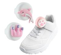 JUGUTA 2 Pièces Supports Airtag Pour Lacets Pour Enfants, Étui De Protection Airtag, Étui De Protection En Silicone Pour Traqueur Gps, Housse De Protection Cachée Pour Lacets