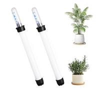 JUGUTA 2 Pièces Testeur Jauge Indicateur Niveau Indicateur D'Eau Hydroponique Indicateur Niveau Plantes D'Intérieur Indicateur Niveau Eau Plastique Pour Jardinières Jardinières Plantes