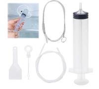 JUGUTA 5 Pièces Kit Nettoyant Frigo, Outil De Vidange Réfrigérateur, Bosse Réutilisable En Plastique Pour Frigo, Nettoyage Des Réfrigérateurs Et Canalisations