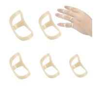 JUGUTA 5Pcs Attelle Doigt, Attelle De Doigt À Gâchette, Attelle De Doigt À Gâchette Confortable, Attelle De Pouce, Offre Soutien Et Protection Contre L'Arthrite, Le Doigt À Gâchette (6,7,8,9,10)