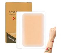 JUGUTA 6 Pièces Cache Tatouage Autocollants De Tatouage Cover Up Ruban Correcteur De Cicatrices Respirant Et Imperméable Pour Couvrir Les Tatouages