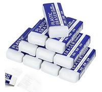 JUGUTA Gomme Classique Gomme Blanche Plastique Caoutchouc Gommes Pour Usage Général L'École Bureaux Croquis Peintures Beaux-Arts Doux 2B Gomme 10 Pièces