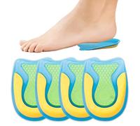 JUGUTA Pack De 4 Talonnettes Pour Corriger La Fasciite Plantaire Et L'Épine Calcanéenne - Semelles Orthopédiques En Silicone Pour Homme Et Femme - Semelle En Gel Pour Épines - Unisexe (Taille (35-39))