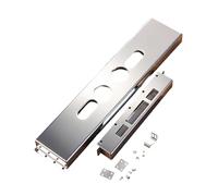 Jugutyeg En Acier Inoxydable, Espacement Des Loquets Réglable, Double Ouverture Réglable