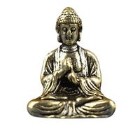 Jugutyeg Mini Statuette En Laiton Du Bouddha Sakyamuni, Petite Statuette de Poche
