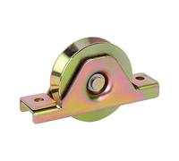 Jugutyeg Roulette à Gorge En V pour Porte Coulissante, pour Applications Lourdes, Coloré 80 Mm