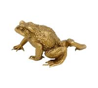 Jugutyeg Sculpture En Laiton Représentant Un Crapaud Chinois, Animal de Compagnie, 6 X 2,7 X 4 Cm, Décoration Feng Shui