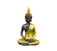 Jugutyeg Statuette de Bouddha Thaïlandaise Compacte, Ornement de Table pour La Maison, Le Salon Ou Le Bureau.