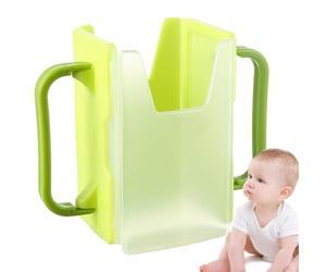 Juice Bag Holder | Anti-Squeeze Food Pouch Stand |