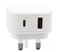 Juice Chargeur rapide double port 30W - Blanc