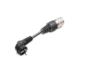 Juice Connector, Prise EU Schuko, Prise Recharge Voiture Electrique, Adaptateur pour Chargeur EV Compatible avec la Borne de Recharge Vehicule Electrique Juice Booster 2 et Juice Booster 3 air