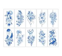 Juice Herbal Tattoo sticker sexy fleur papillon personnalité durable