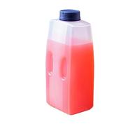 Juice Jug 2 L avec couvercle - Réfrigérateur Bouteille appropriée pour le lait d'eau Café à thé glacé | Dispensateur de boisson Leck -Poet pour la cuisine de camping de pique-nique célébrations de fam