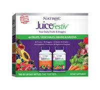 JuiceFestiv, Daily Fruits & Veggie - 60 + 60 caps