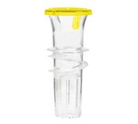 Juicer au citron - Appuyez sur les agrumes manuels avec un ensemble d'outils de cuisine compacte de couvercle | Paille de citron à main facile | Précision à domicile durable pour les boissons fraîches