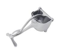 Juicer d'agrumes en acier inoxydable - Outil manuel de squeader Lime, Press pour ordinateur portable | Extracteur de fruits compact avec récipient de stockage pour la cuisson de randonnée