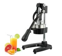 Juicer En Fonte D'agrumes, Machine à Main à La Main En Acier Inoxydable, Portefeuille De Jus D'orange De Qualité Commerciale Avec Base Antidérapante, Filtre Anti-collance, Presse Main Professionnelle