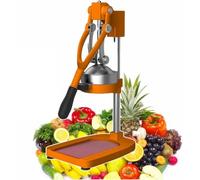 Juicer En Fonte D'agrumes, Presse À Main Extracteur Orange Manuel En Acier Inoxydable Presse Au Citron Avec Manche Amovible En Entonnoir ~ /