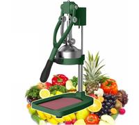 Juicer En Fonte D'agrumes, Presse À Main Extracteur Orange Manuel En Acier Inoxydable Presse Au Citron Avec Manche Amovible En Entonnoir ~ /