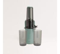 CREATE/JUICER SLOW MINI/Blender à extraction lente Vert sauge/Fonction inverse, facile à nettoyer, taille compacte, moteur 150 Watt DC