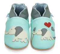 Juicy Bumbles Chausson Bebe Fille Chaussons Cuir Souple Bébé Elovephant 6-12 Mois