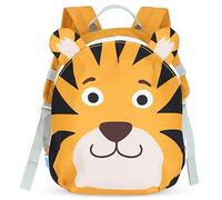 Juicy Bumbles Petit Sac A Dos Enfant Maternelle Fille - Sac A Dos Bebe Garcon - Sac à Dos Bébé Crèche 2 ans à 5 ans - Cartable Maternelle Tigre