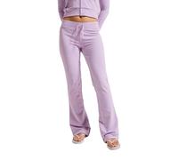 Juicy Couture Apollo Low Rise Pants-Jersey Trainingshose Sweathose für Sport Freizeit Fitness mit Tunnelzug in Versch. Farben Pantalon décontracté, Pastel Lilac, XS Femmes