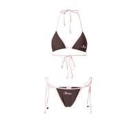 Juicy Couture Bikini 'TAIHITI CHARM GOTHIC' chocolat / rose pastel, Taille S