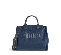 Juicy Couture Iris Velvet M Sac à main bleu foncé, femme