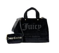 Juicy Couture Iris Velvet Stripes Sac à main 32 cm noir