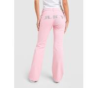 JUICY COUTURE Jean évasé Y2K en denim - Rose 12