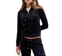 Juicy Couture Jewelled Juicy Velour Hoodie Sweatshirt à Capuche, Noir, S (Lot de 10) Femme